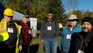 DSCN2601 Michael VE3KOY, Don VE3IGN, Raj VA3RZT, Thane VA3TTM and Stuart VA3SIO Waiting for the event to start